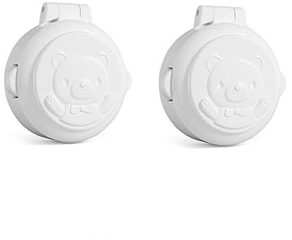 2 botones de bloqueo de seguridad para bebé, cerradura de seguridad para lavadora de coche, computadora para arranque de llave para cubierta de protección, seguro para bebés, cerraduras de seguridad a