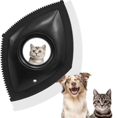 CEASELESLY Dei peli del Cane Portatile,Pet Hair Remover,Mini Pet Hair,Spazzola Peli Gatto Silicone, per divano/interni auto/tappeti/cuscini/mobili/tessuti per la casa.
