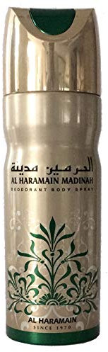 Al Haramain Perfumes Madinah Deodorant für Damen, 200 ml, frischer Duft