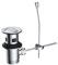 Hibbent Bonde de Lavabo 1-1/4 Pouces avec Tige de Levage - Déchets Universels Compatible Tous Lavabos/Éviers de Salle de Bains (Accessoires Vanité Standard)