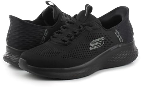 Skechers Sneakers da Uomo, Nero, 45 EU