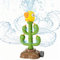 MoKo Spruzzatore d'Acqua per Bambini, Cactus Giocattoli per Bambini all'Aperto, Giocattoli Estivi Divertente Gioco d'Acqua per Cortile Prato Giardino Piscina, Verde