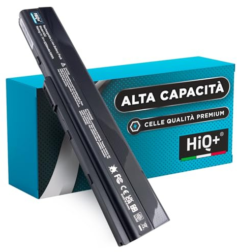 HiQ+ Batteria per Asus A32-K52 A32-K42 A41-B53 A42-K52 A41-K52 A31-K42 A42 K52J K52N K42J K42JC A52F X52F K52 K42F K52F A62 X42 X52J A52J A42J K52JC X5I X67 X8C 70-NXM1B2200Z Alta Capacità 5200mAh