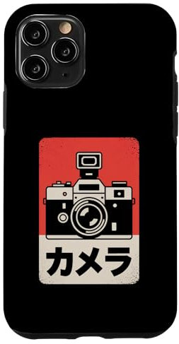 Appareil photo reflex analogique japonais vintage Coque pour iPhone 11 Pro