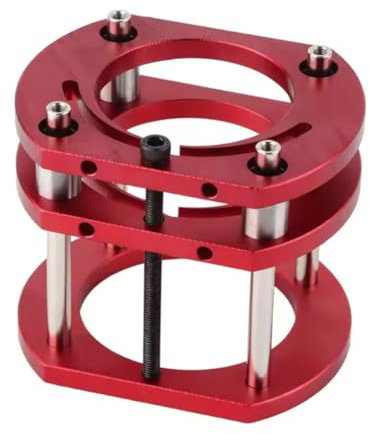 Yominerr Base Elevadora para Fresadora de Aleación de Aluminio y Acero Inoxidable con de Elevación de Mesa de Fresadora con 4 Mordazas de Sujeción.