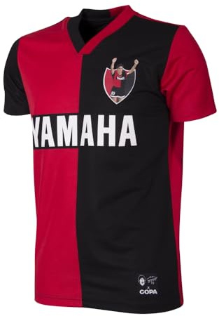 Copa Maradona x Newell´s Old Boys 1993 Retro Football Shirt, Red - Black, S
