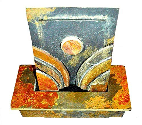 Windworks Schieferbrunnen Round Layered Slate