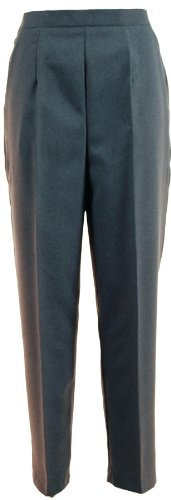 G5 APPAREL Ladies Grey Straight Leg Trousers - Ideal 4 Bowls