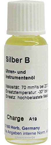 Vollsynthetisches Uhrenöl Dr. Tillwich SILBER B