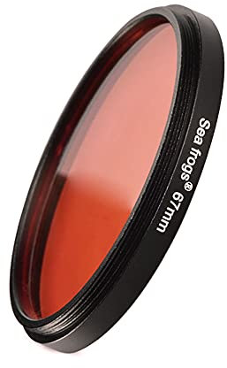 Sea frogs Filtro de buceo rojo 67 mm