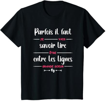 Annonce Grossesse Futur Enfant Je Vais être Grande Soeur T-Shirt