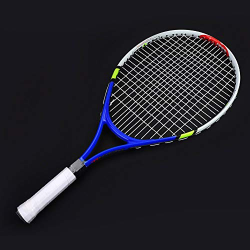 lvifloae barn tennisracket 23 tum, lätt aluminium tennisracket för ungdom nybörjare, slitstark strängtränings tennisutrustning
