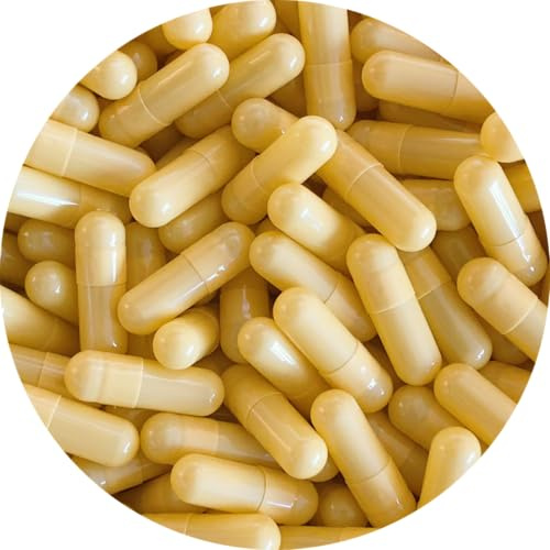 Dr T & T 1000 resistente agli acidi effetto Enterico Drcaps capsule capsule SIZE0 taglia 0 avorio giallo EU prodotti