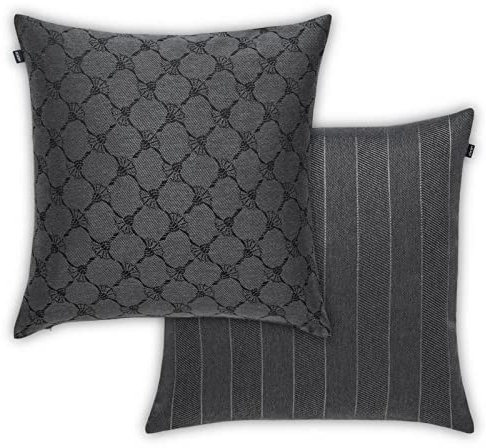 Joop! Kissenhüllen Row anthrazit - 010 50x50 cm