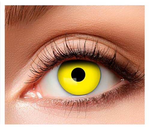 Boland - Lenti a contatto colorate senza ricetta, 2 pezzi settimanali, carnevale, festa a tema, Halloween