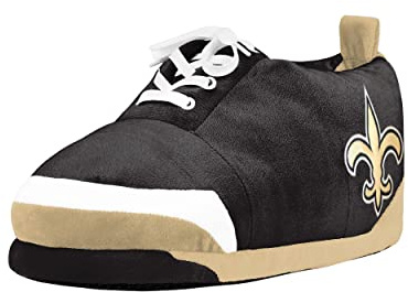 FOCO New Orleans Saints Plush Sneaker Slipper - Mens - Extra Large