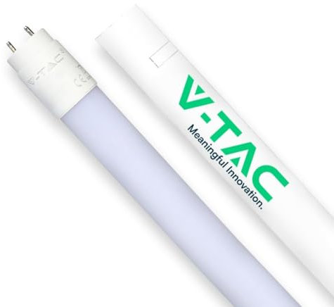 VT-6072 9W T8 LED PLASTIC TUBE NON ROTATABLE-60CM COLORCODE:6500K G13