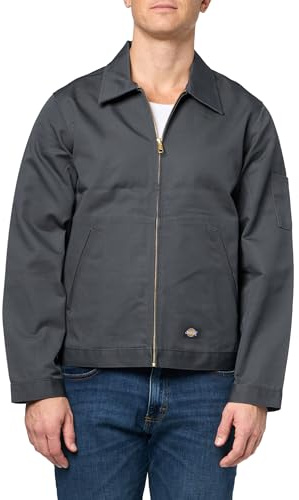 Dickies Unlined Eisenhower Jacket, CHARCOAL, L RG