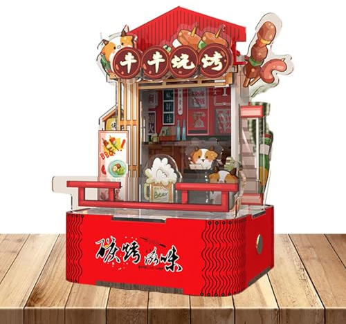 - Luz Nocturna, pequeña lámpara de Mesa - Puzzle | Lámpara de Escritorio para Dormitorio, Kit de Modelado, Dulce luz Nocturna Infantil para el hogar, Dormitorio, Mesa, Escritorio