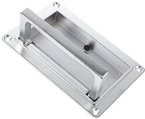 Angoily Craftsmanship Trap Door Handle Flush Mounted Door Handle Installation M5 Screws