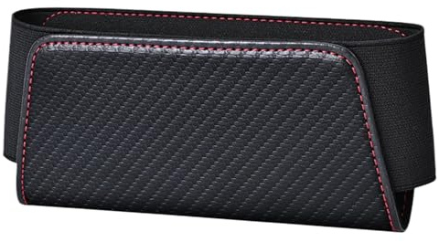 Organizador de almacenamiento de coche para asiento trasero, bolsa de almacenamiento autoadhesiva para asiento trasero, suministros de viaje por carretera, caja de organización para el respaldo del