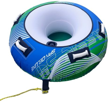 Gommone Trainabile | Galleggiante Gonfiabile per Ragazzi | Grandi e Portatili per Rafting Kayak Sport Acquatici Piscina Wakeboard Nuoto Lago Sci Nautico Fiume