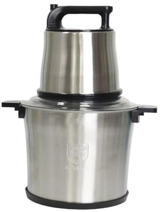 Meat Grinder Commercial 10L Capacity High Power Stainless Steel Electric Blender Food Processor Mixer Strong Stirring