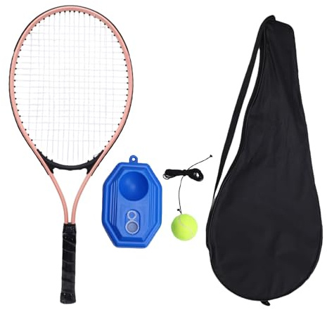 POENVFPO Set di Racchette da Squash, Racchetta da Squash Leggera in Carbonio con Area di Battuta Sovradimensionata Anti-shock per Allenamenti per Principianti, Giochi Al Coperto e