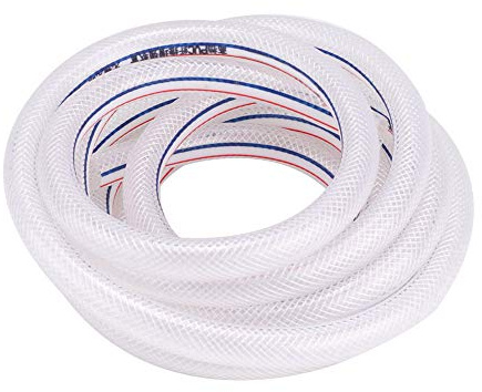 Esterno interno liscio non tossico leggero ad alta pressione del tubo flessibile intrecciato flessibile rinforzato del PVC per l'irrigazione del giardino Stagno agricolo (8 m / 26,2 piedi)