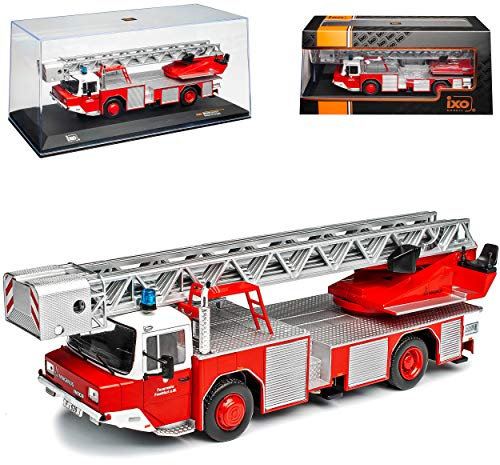 NEW Magirus DLK 2312 Feuerwehr Frankfurt Am Main 1/43 Ixo Modell Auto