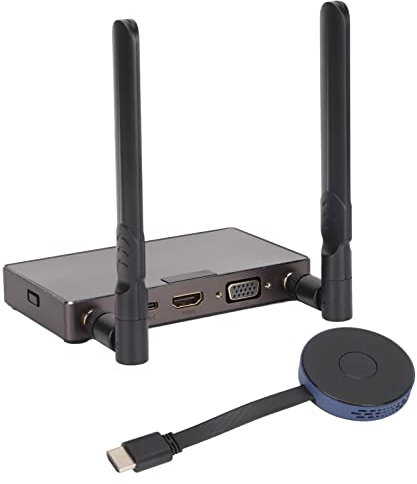 Trådlös HDMI-sändare och Mottagare, Trådlös HDMI-delare för Strömmande Video/ljud Från Bärbar Dator, PC, Smartphone(2,4G/5G)
