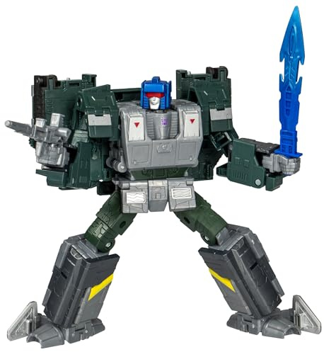 Transformers Legacy United Leader Class Overcharge Action Figure | Transformers Legacy United 8 Inch Action Figure Leader Class (2025 Wave 1) - Overcharge