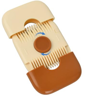 Taglia capelli 2 in 1, Trimpocket Tagliacapelli Diviso, Tagliacapelli con doppie punte, Doppia Faccia Pettine Tagliacapelli Multifunzionale, mini strumento per la rottura dei capelli