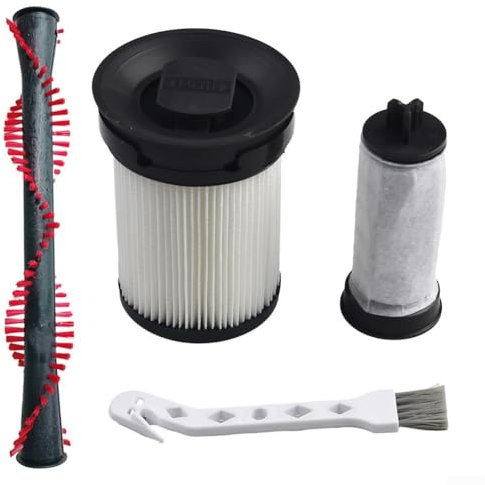 Advokingtap 4-teiliges Ersatzset für die Hauptbürstenwalze für die Miele Triflex HX1/HX1Pro/HX2/HX2 Pro-Serie, 1 Hauptbürstenwalze, 2 Filter, 1 Reinigungsbürste