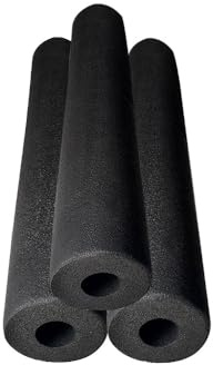 LUCKGRASP 3 tubos de espuma jumbo para piscina, flotadores de espuma hueca de 55 pulgadas para proyectos de manualidades de tuberías, protección de parachoques