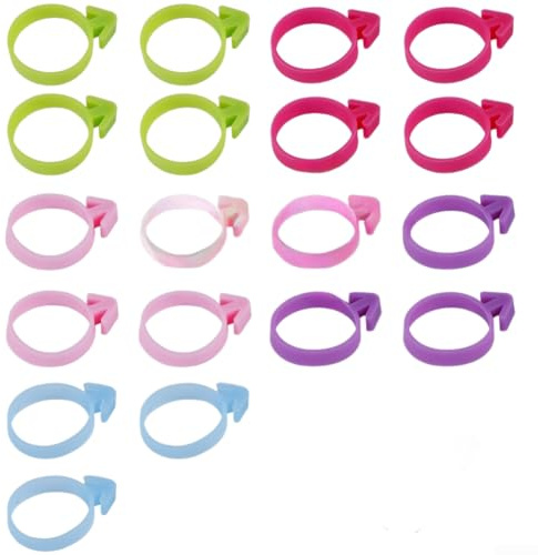 Set di clip riutilizzabili in silicone per sacchetti di glassa, set di beccucci per sac à poche per glassa, set di beccucci per evitare perdite, kit di decorazione per torte, accessori essenziali da