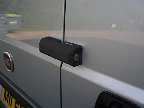 Milenco Superior Van Door Deadlock Black Twin Pack Caravan Motorhome Conversion