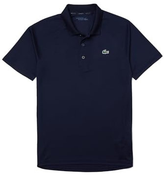 Lacoste-Men S S/S POLO-DH3201-00, Blu Navy, L
