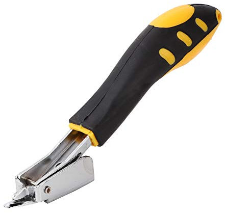 Hidyliu Dégrafeuse avec Manche en Caoutchouc, Arrache Agrafe Tapissier Agrafeuse Tapissier pour Arrache Clou Outils de Tapissier