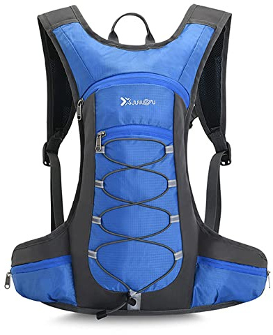 Zaino da bicicletta, 10 l, leggero, per escursioni, campeggio, ciclismo, corsa, viaggi