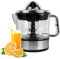 Presse-agrumes électrique professionnel en acier inoxydable de 700 ml - MOKEKA Haut rendement de jus, 2 cônes interchangeables, double direction de rotation, idéal pour les oranges et les agrumes