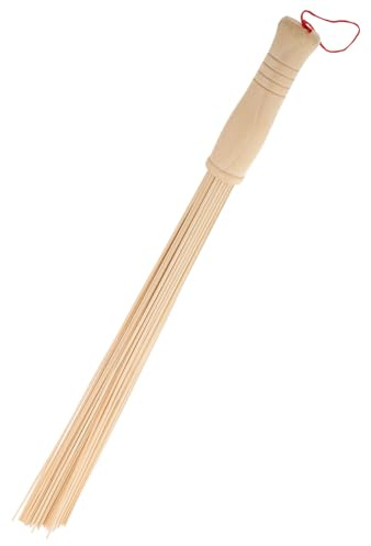 Yardenfun Bâton de Massage en Bambou pour Dos et Jambes, Soulage Tension Musculaire, Léger et Portable pour Maison et Voyage
