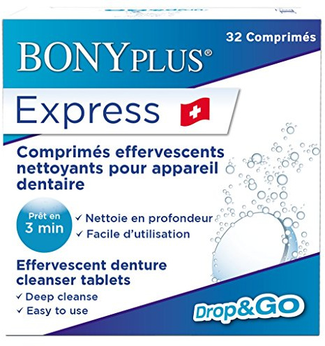 Professional Denture Cleanser ~ 32 Daily Use Cleaning Tablets