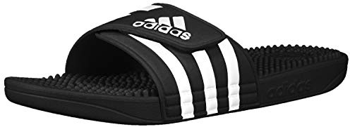 adidas Performance adissage Sandal, black/white/black, 6 M US