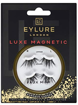 Eylure Luxe Magnetic Corner False Lashes, Baroque