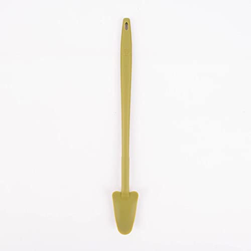 Kochblume Restelöffel L | Premium-Silikon & BPA frei | Hitzebeständig | Spülmaschinenfest | Farbe: olive