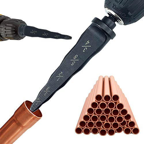 GIMOCOOL Expansor de Tubo de Cobre | Herramienta de estampación 4 en 1 Broca para Tubo de Cobre,Expansor de Herramienta de Intercambio Multiusos, Herramienta de abocardado de Tubo Manual Profesional