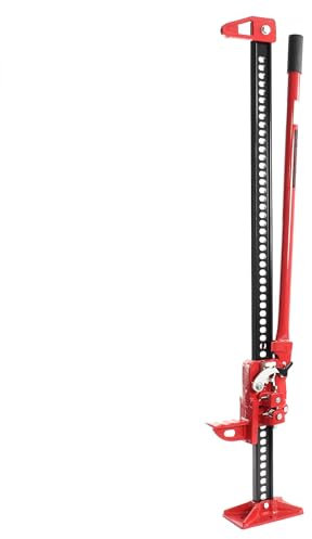 Wiltec Offroad Wagenheber bis 3000 kg max. 105 cm, Farmer Jack für Geländewagen, SUV, ATV und Anhänger, Farm Jack Wagenheber aus Stahl