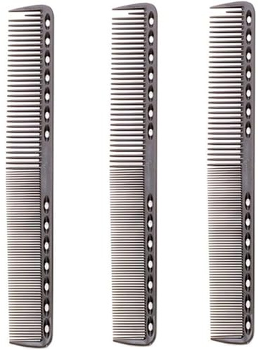 YXL 3 pettini da parrucchiere per taglio dei capelli, pettine a denti fini per parrucchieri, barbieri, strumenti per la cura dei capelli