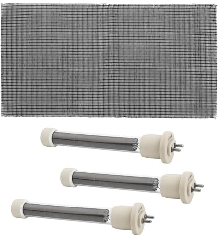 GRONGU Infrared Heater Element/Heater Bulbs Kit Compatible with Edenpure GEN 4 and USA 1000 Heaters, 500 Watts Each Replacement Bulb - 1500 Watts Total Set of 3